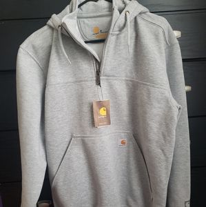 Men's carhartt half zip hoodie